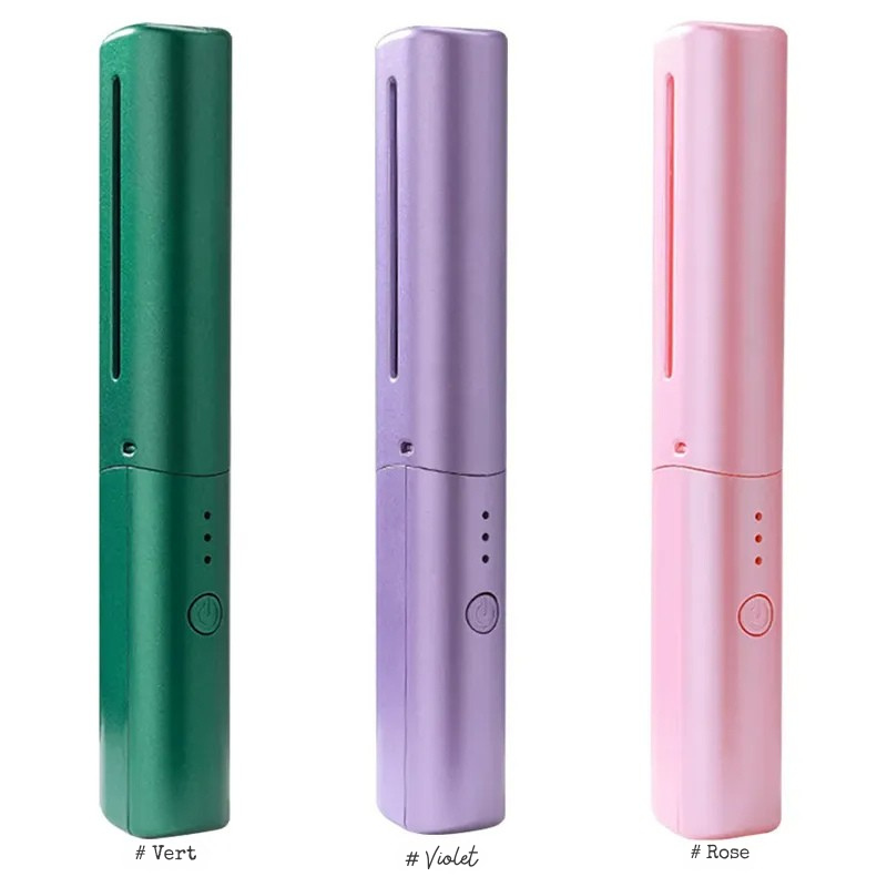 Brosse Lissante & Bouclante Sans Fil