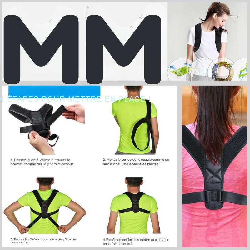 Correcteur de Posture Réglable
