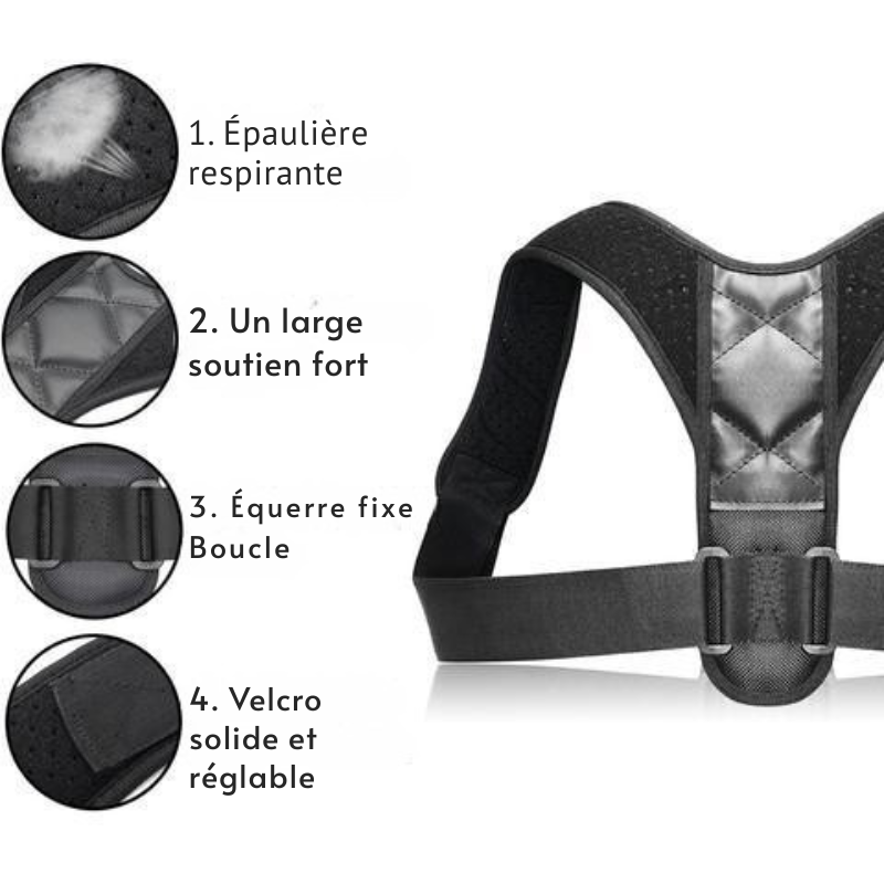 Correcteur de Posture Réglable
